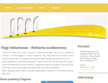 Tablet Screenshot of kup-flage.pl